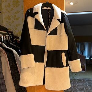 Black and White Women's Jacket